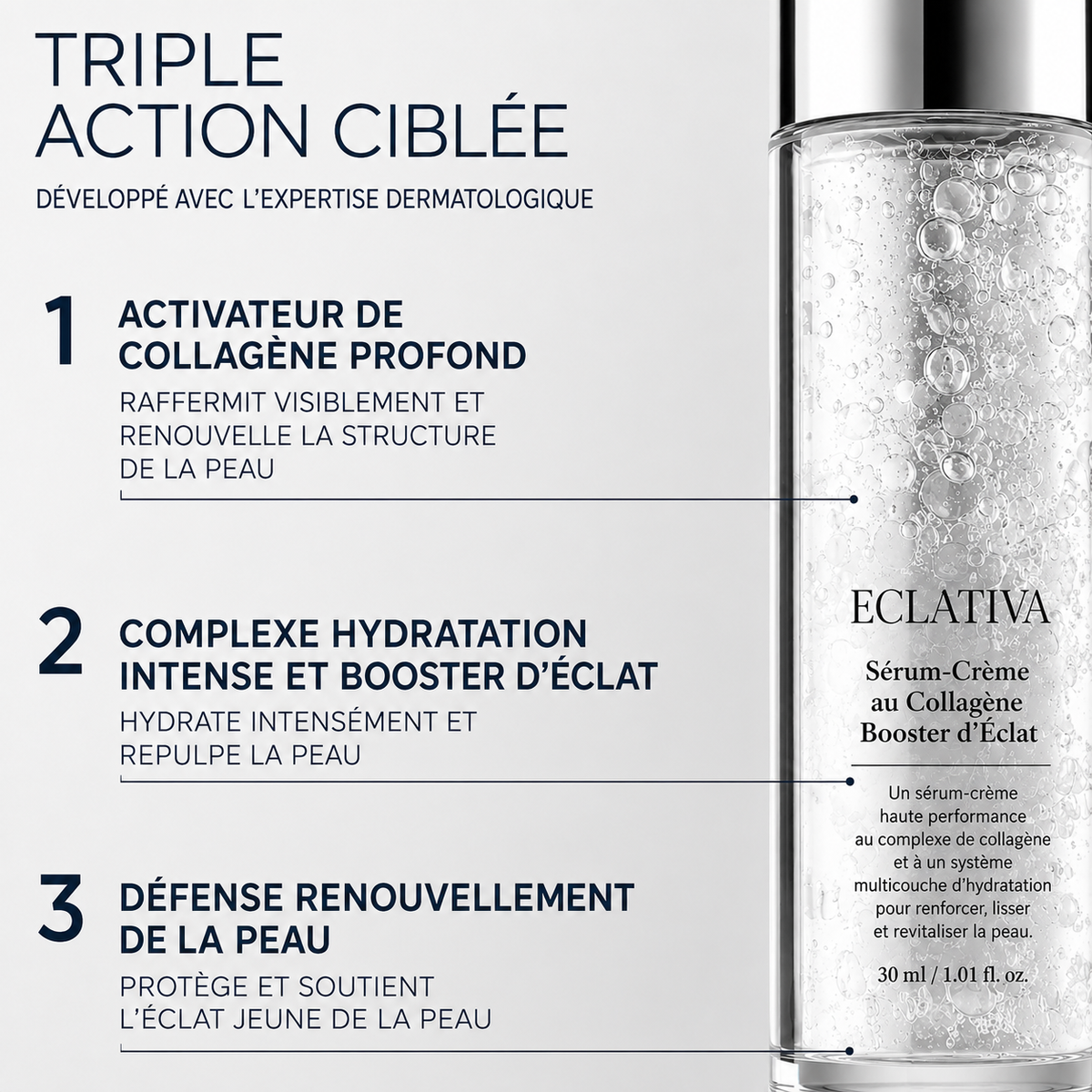 Deep Collagen Power Boosting Cream In Serum